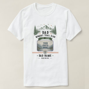 T-shirt Club de randonnée des souvenirs de papa Photo de