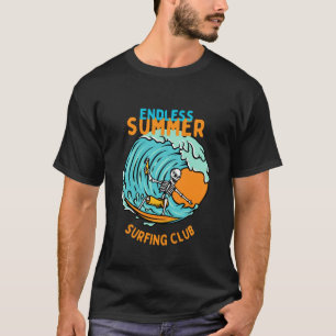 T-shirt Club de surf d'été sans fin