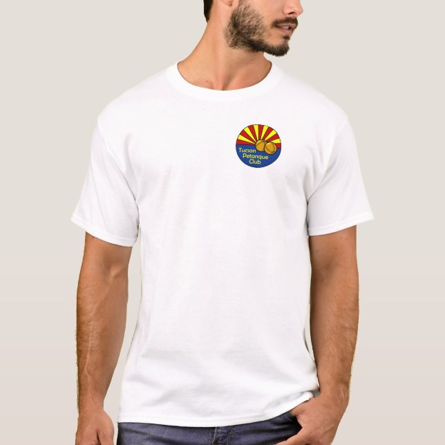 T-shirt Club de Tucson Petanque (Devant)