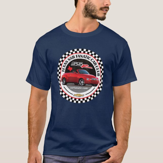 T-shirt Club de voitures SSR (Devant)