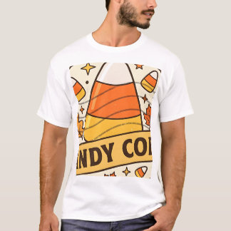 T-shirt Club des Fans de Bonbons en Forme de Maïs Saison l