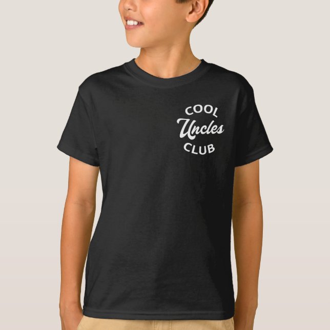 T-shirt Club des oncles cool I (Devant)