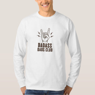 T-shirt Club des papas badass - Rock On