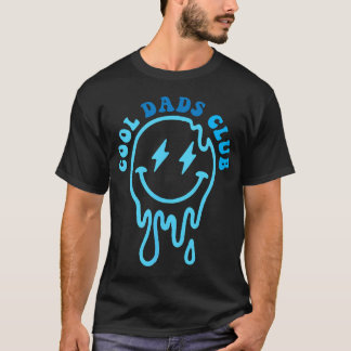 T-shirt Club des papas cool Groovy Rétro Fête des pères 2