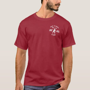 T-shirt Club d'haltère de vieille école