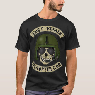 T-shirt Club d'hélicoptères Fort Rucker T 347