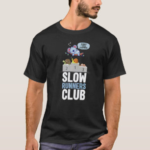 T-shirt Club drôle des coureurs lents Paresseux & Tortue