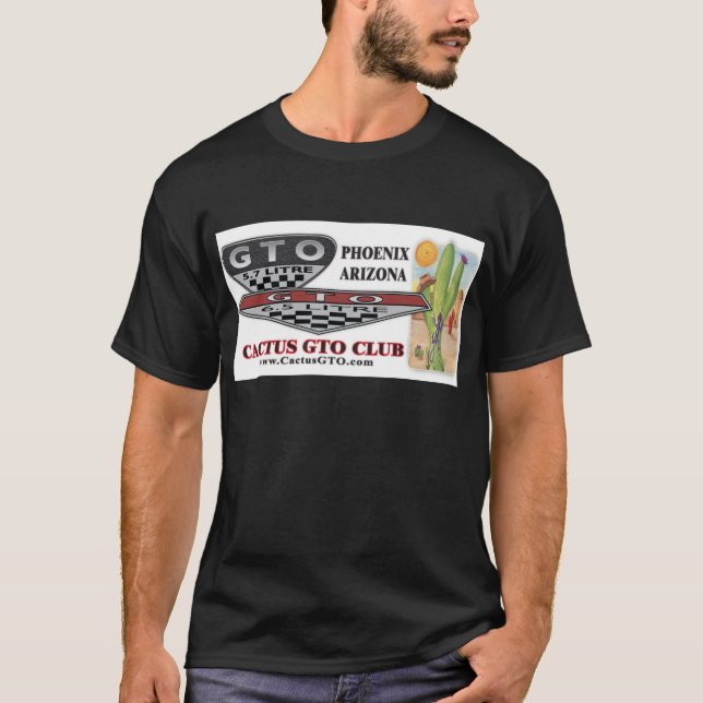 T-shirt Club du cactus GTO (Devant)