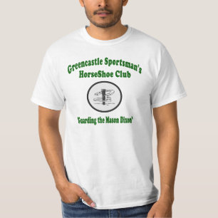 T-shirt Club en fer à cheval de Greencastle Sportsmans -