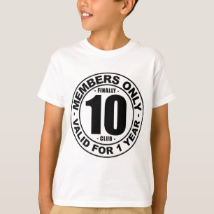 T-shirt Club enfin 10