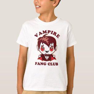 T-shirt Club Fang   Pun Drôle Et Vampire Mignons