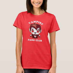 T-shirt Club Fang   Pun Drôle Et Vampire Mignons