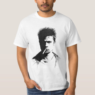 T-shirt Club Fight Original noir et blanc