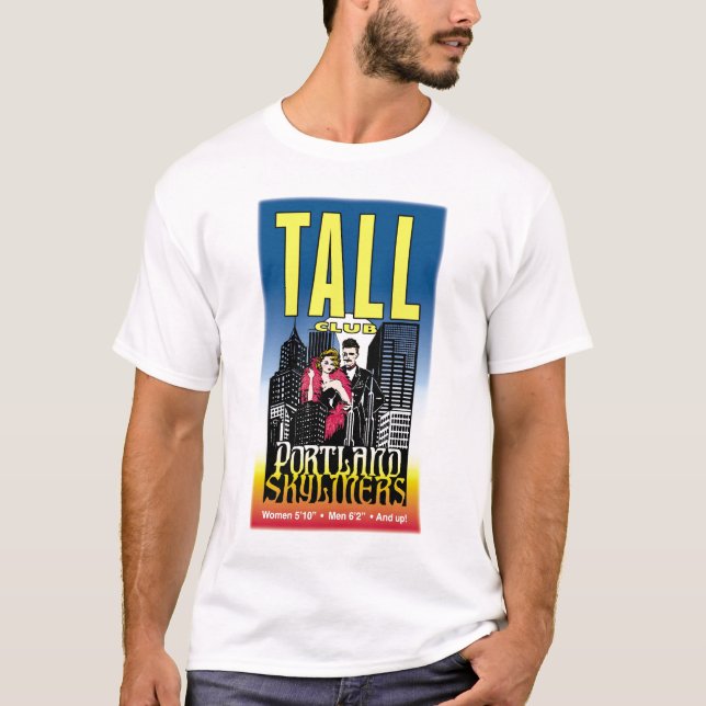 T-shirt Club grand de Portland Skyliners (Devant)
