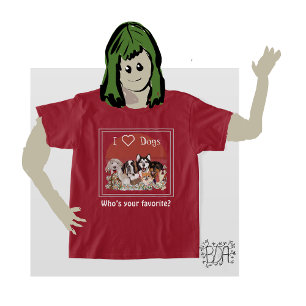 T-shirt club Love Dog Pack