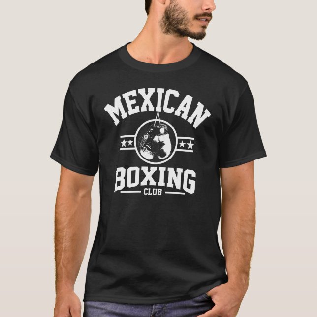 T-shirt Club mexicain de boxe (Devant)