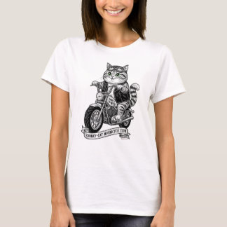 T-shirt Club Motocycliste des Chatons Grassouillets