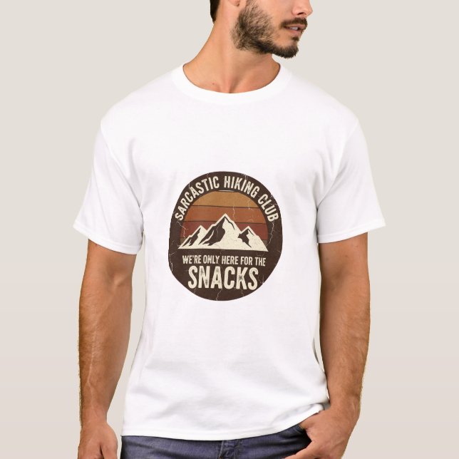 T-shirt Club Randonnée Sarcastique (Devant)