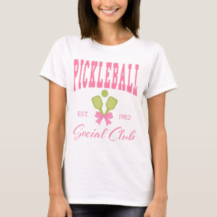 T-shirt Club Social Cute Pickleball