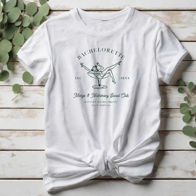 T-shirt Club social Margarita | Bachelorette (Créateur téléchargé)
