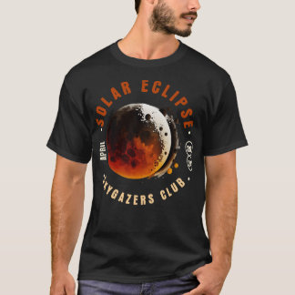 T-shirt Club Solaire Eclipse Sky Gazers