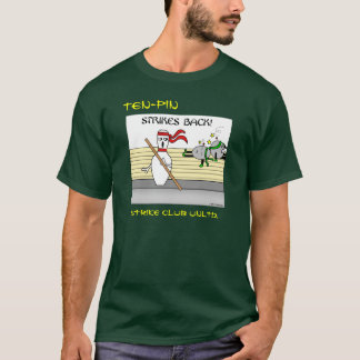 T-shirt Club Unltd de grève. Le 'Dix-Pin frappe Back