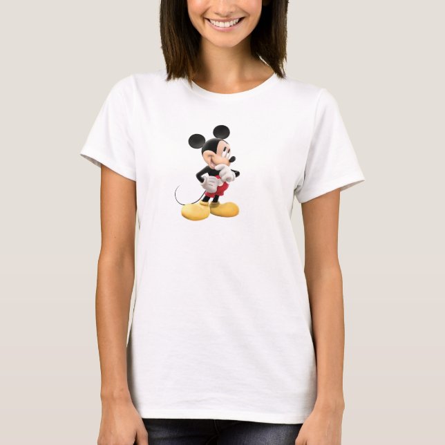 T-shirt Clubhouse Mickey Mouse | Penser (Devant)