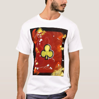 T-shirt Clubs abstraits colorés Vegas marron d'arts de
