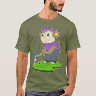 T-shirt Clubs de golf Monkey Golf