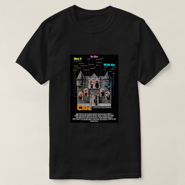 T-shirt Clue Cadeau Pour Ventilateurs, Cadeau Pour Hommes  (Design devant)