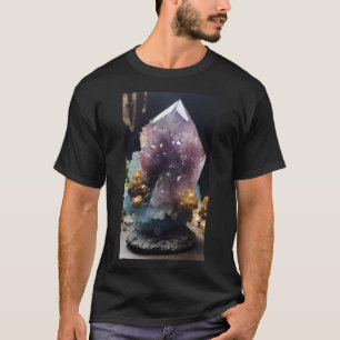 T-shirt Cluster de cristal mystique