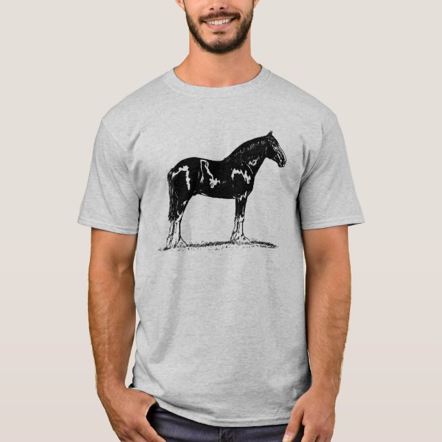 T-shirt Clydesdale homme (Devant)