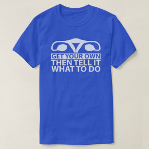 T-shirt CM Punk Pro-Choice Uterus - Obtenez votre propre e