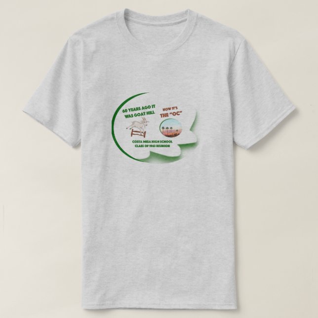 T-shirt CMHS '63 Réunion OC (Design devant)