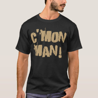 T-shirt C'Mon homme ! Vieux Gold2