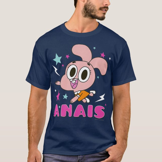T-shirt CN The Amazing World of Gumball Anais Portrait (Devant)