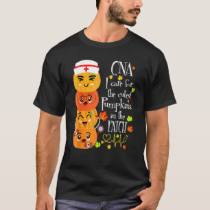 T-shirt CNA Je M'Occupe Du Citrouille Le Plus Cutest Dans 