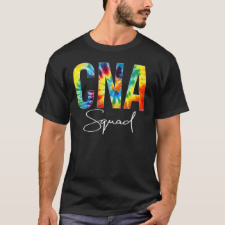 T-shirt CNA Squad Appreciation Day Tie Dye For Women For W