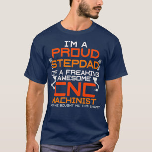 T-shirt CNC Machinist Cadeaux Anniversaire Drôle Dire Cade