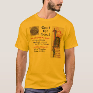 T-shirt Cnut le grand