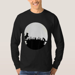 T-shirt Coach D'Échecs Pour Hommes Vêtements Souris Chat L