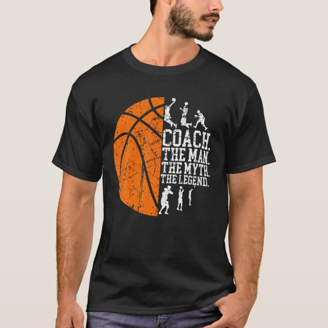 T-shirt Coach Définition T Coach Tee For Men Basketball Co (Devant)