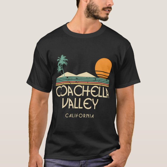 T-shirt Coachella Valley Californie (Devant)