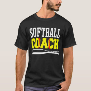 T-shirt Coaching de softball Vêtements de softball Coach