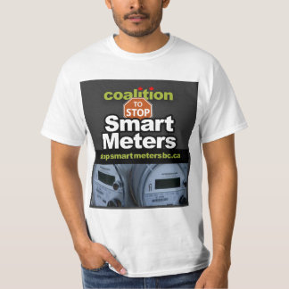 T-shirt Coalition pour arrêter les mètres intelligents