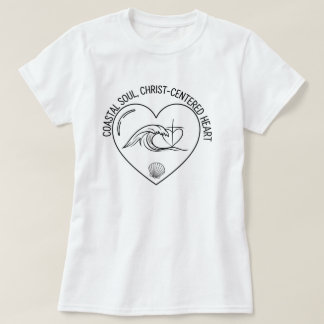 T-shirt Coastal Soul, Christ-Centered Heart – Women’s Fait