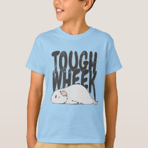 T-shirt Cobaye blanc dur albinos de Wheek de cobaye