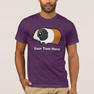 T-shirt Cobaye de bande dessinée (cheveux lisses)