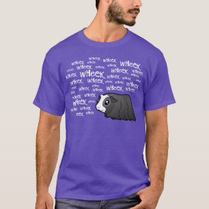 T-shirt Cobaye de bande dessinée (longs cheveux)