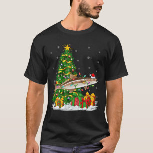 T-shirt Cobia Fish Lover Family Matching Santa Hat Cobia C